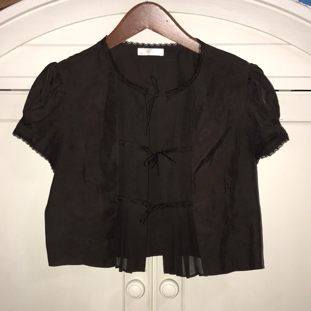 OLD NAVY FLOWY CROP TOP